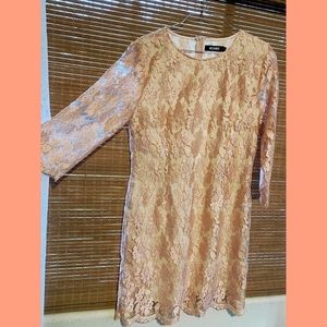 Sparkly Lace mini dress